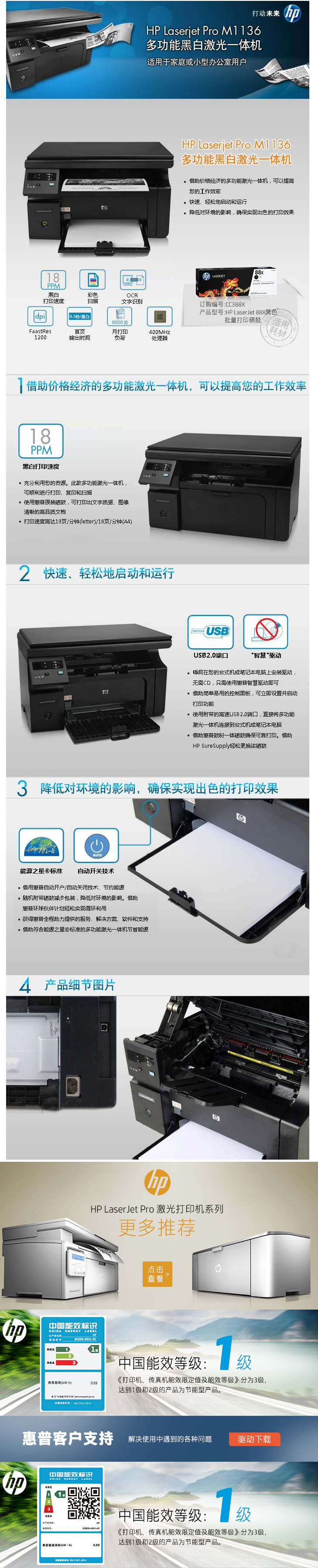 【惠普LaserJet Pro M1136】惠普（HP）M1136 多功能三合一黑白激光一體機 （打_看圖王.png